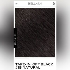 BELLAMI 20 inch Tape In Hair Extensions-22 tabs
